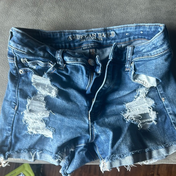 America Eagle Ne(x)t Level Stretch Jean shorts - Picture 1 of 2